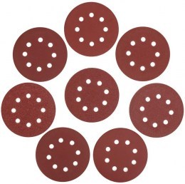 Set of 80 pieces of 5 sandpaper WORKPRO